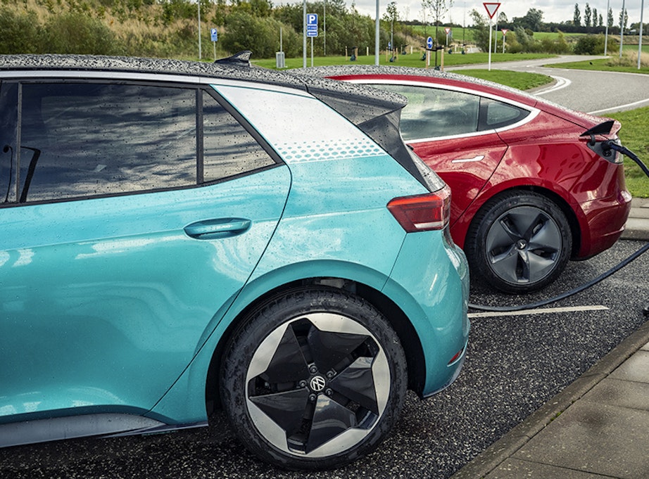 Vw Volkswagen ID.3 Tesla model 3 elbiler