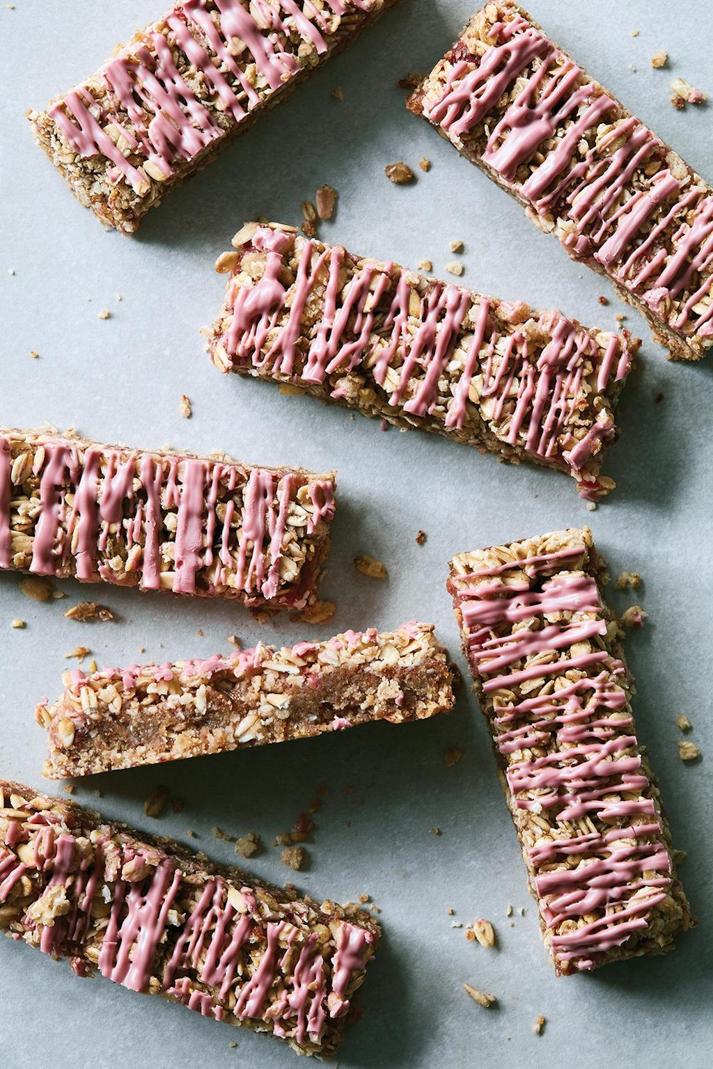 Rabarber-crumble-slices Rabarber-crumble-slices