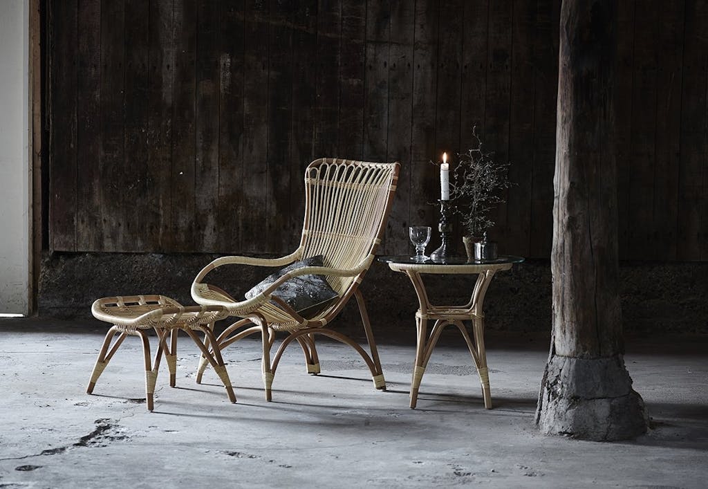 lænestol rattan Sika Design stue