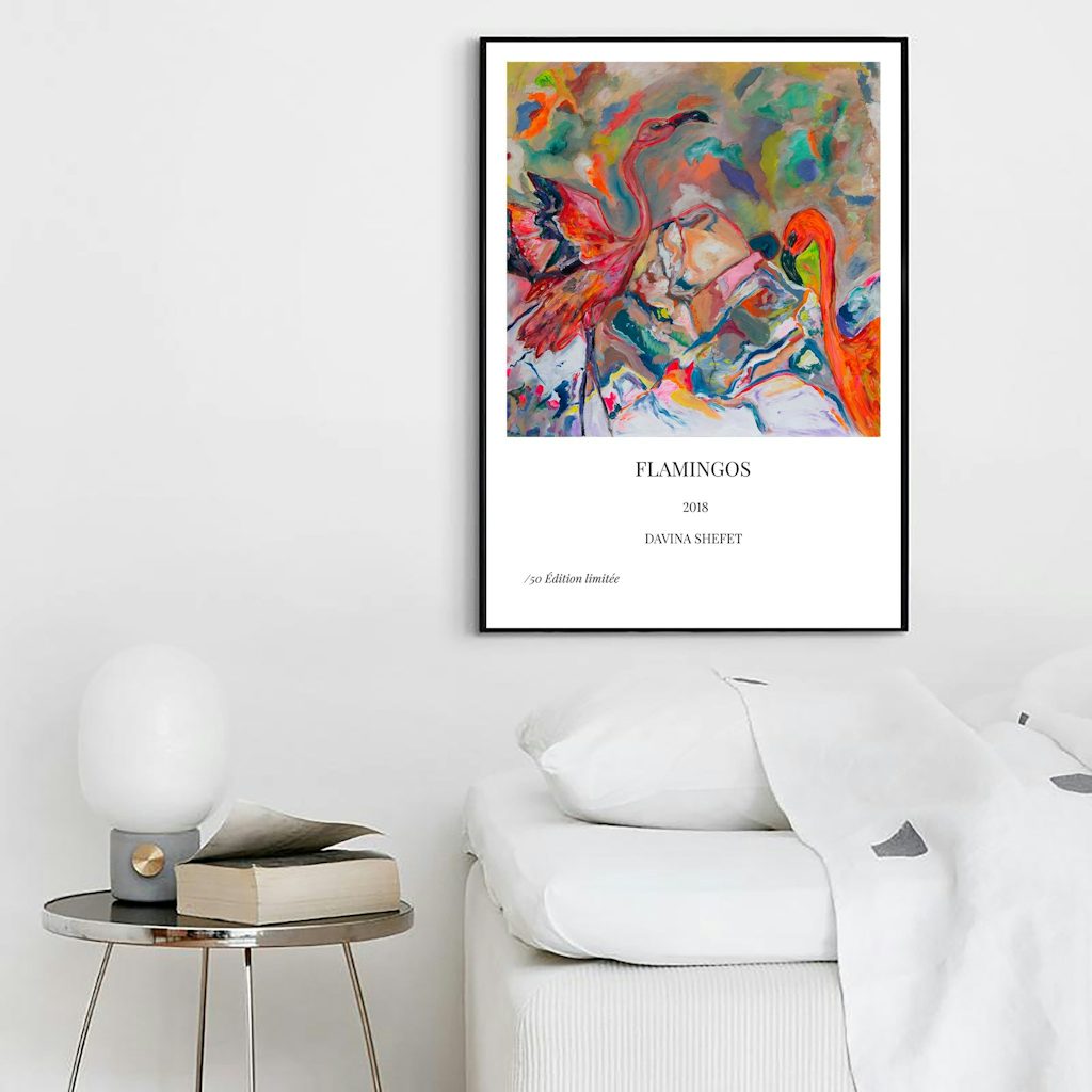 窗口模板 your little guru flamingo plakat