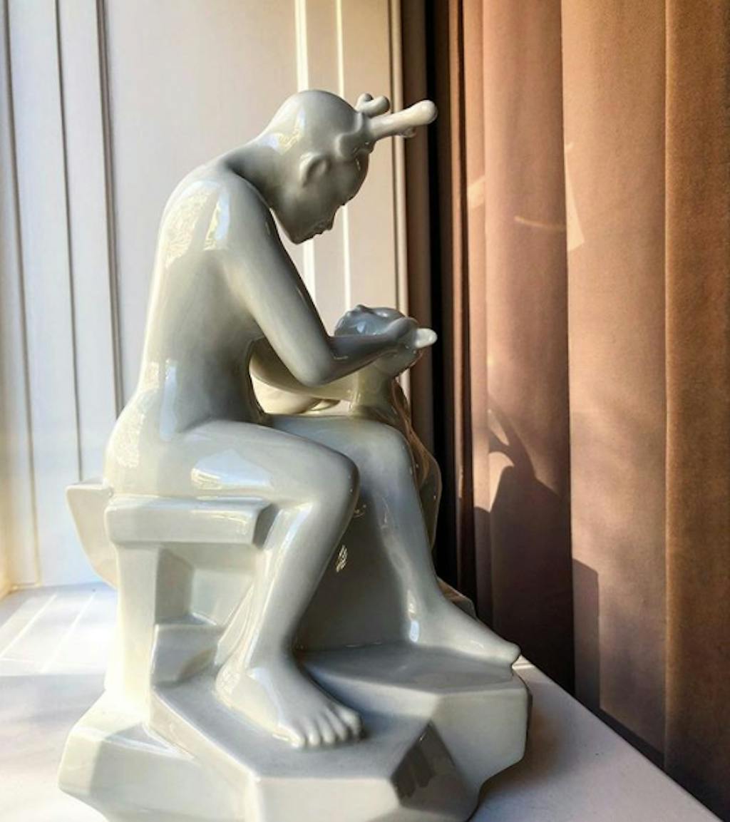 Luxaflex-gardiner i boligstylist Malene Marie Møllers herskabslejlighed på Frederiksberg. 