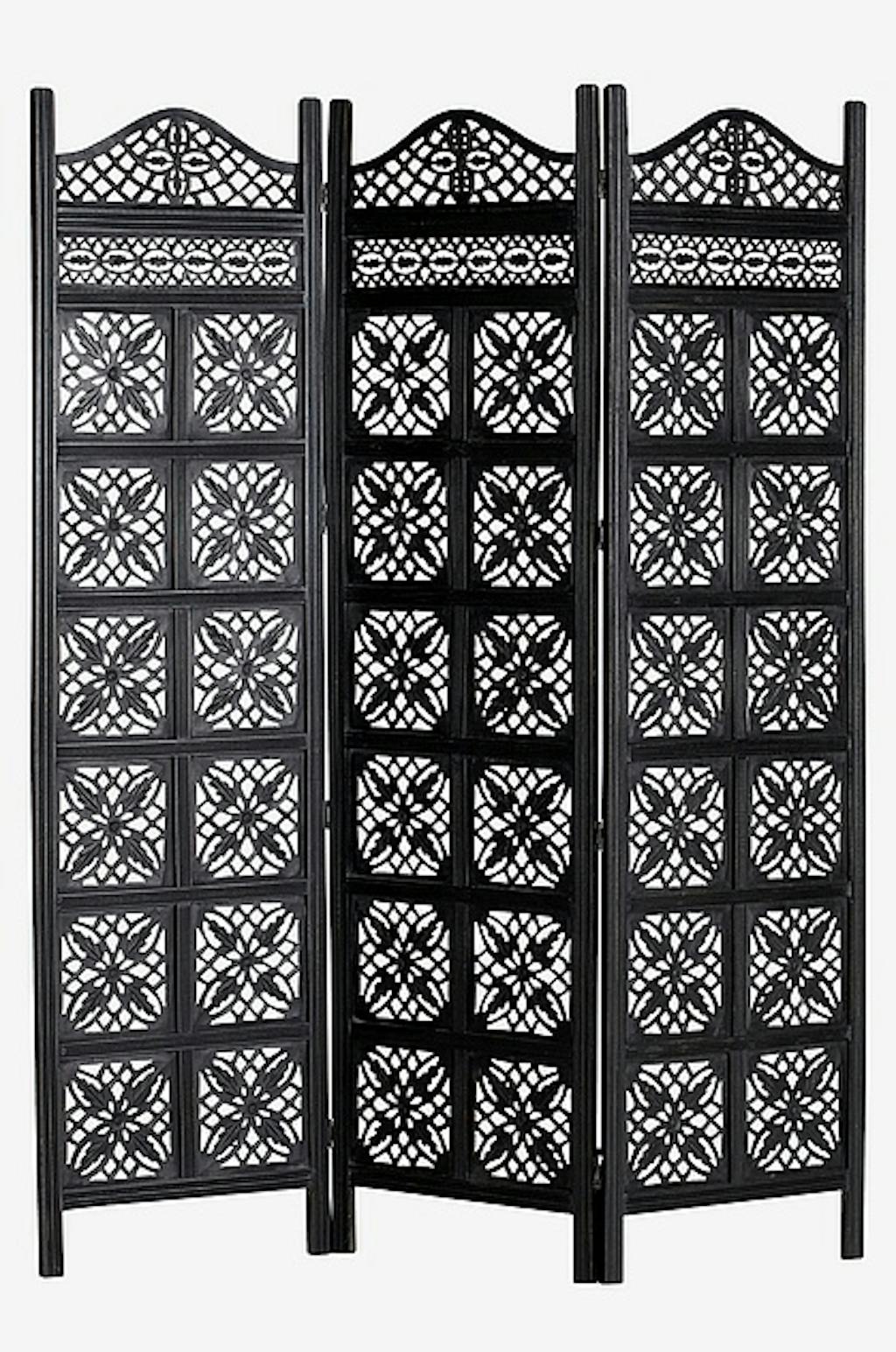 skærmvæg sort ellos home