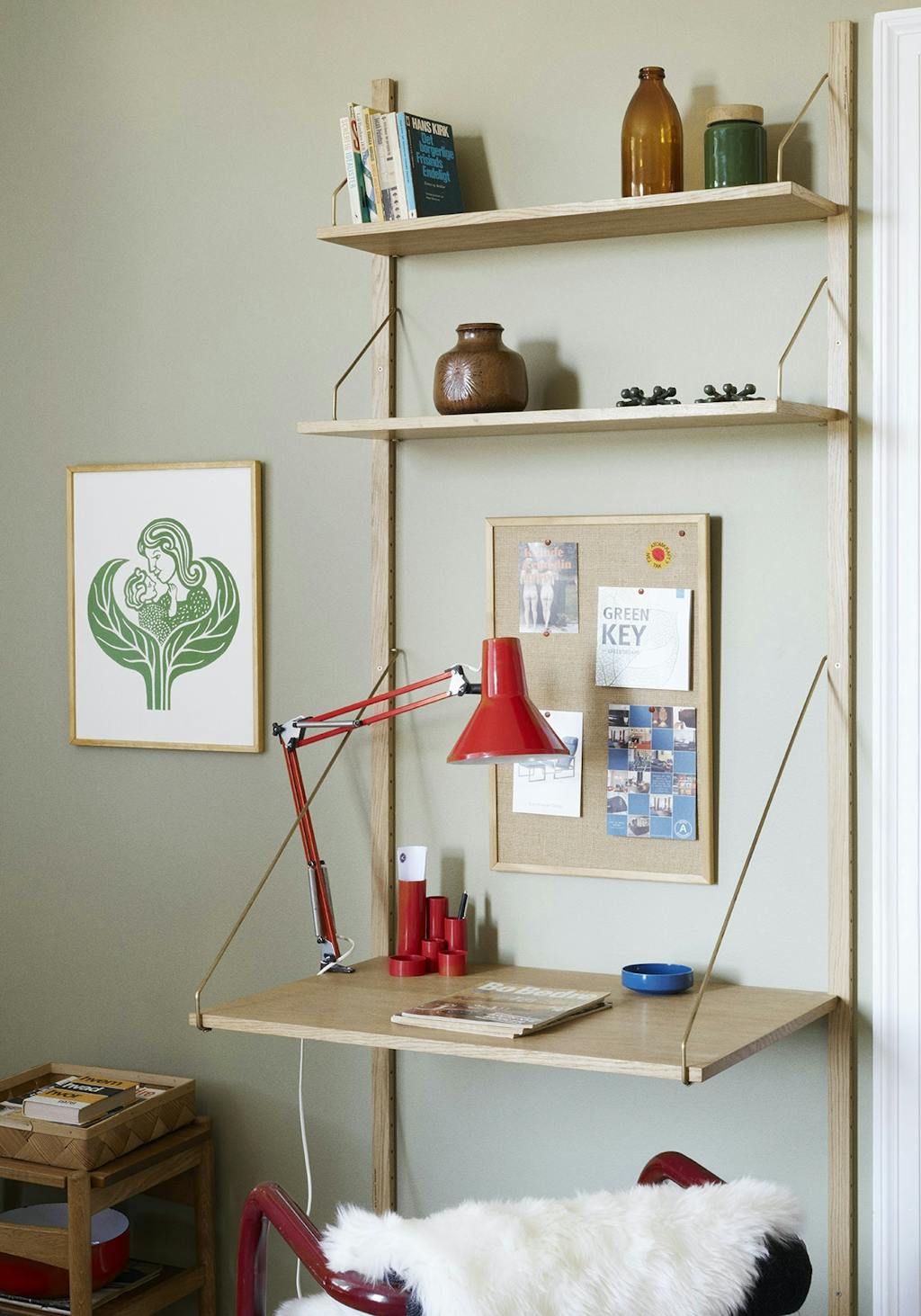 Designværelse med 70'er-tema hos Hotel Alexandra i København.