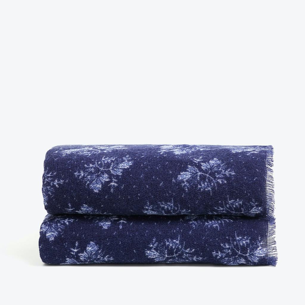 zara home sengetæppe tæppe lilla