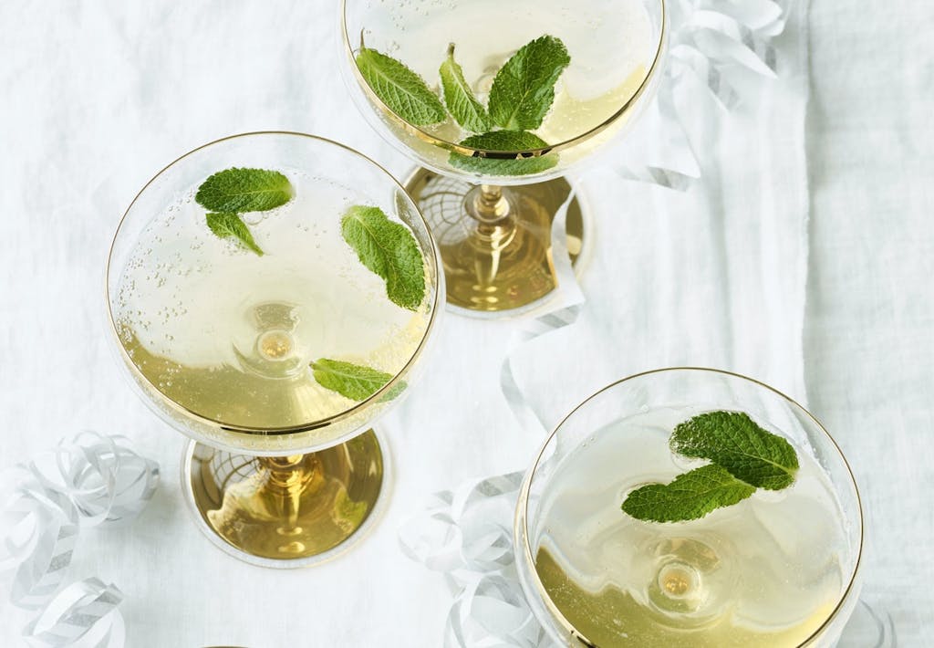 champagne mojito 