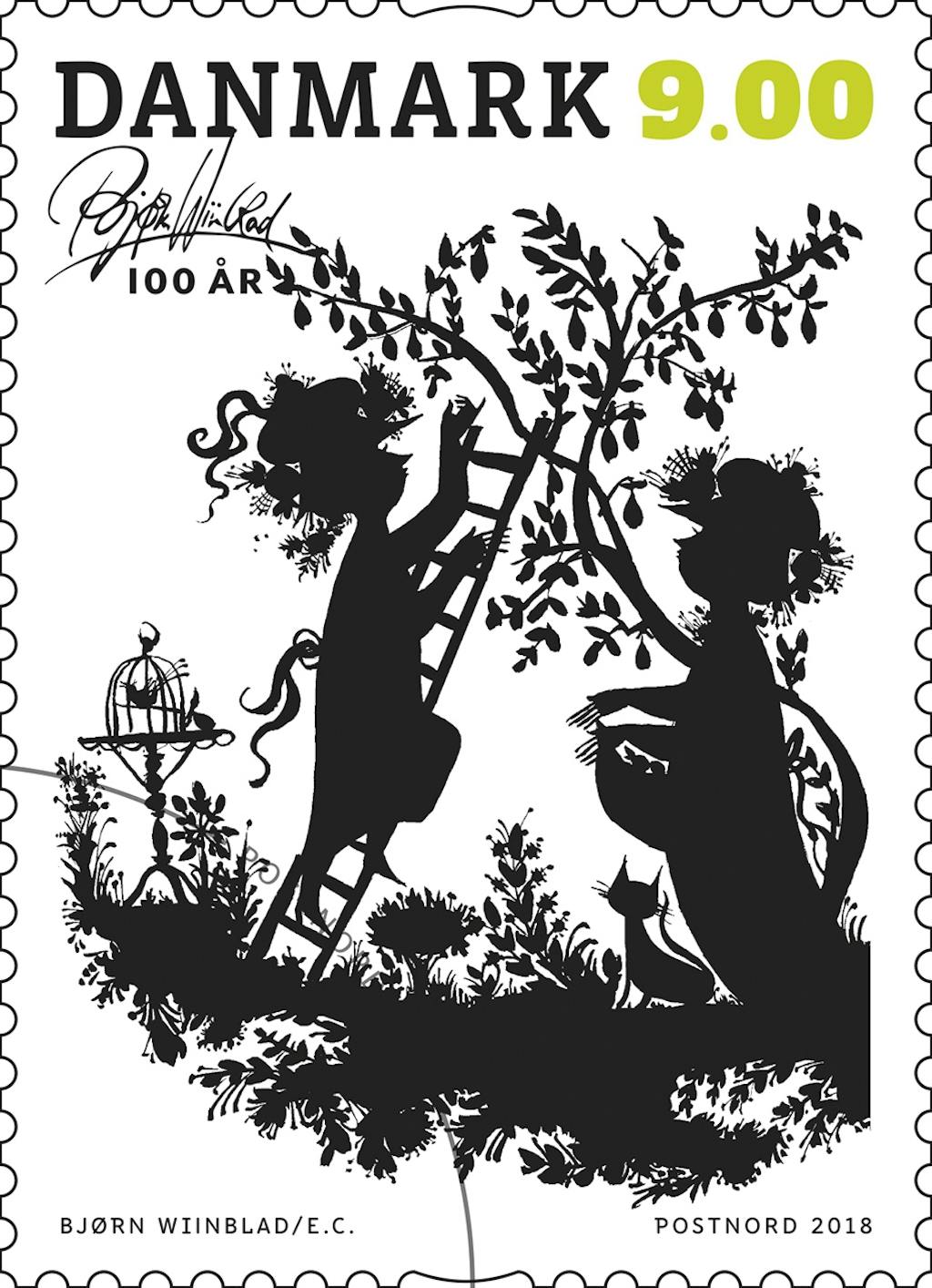 De sort-hvide motiver lå Bjørn Wiinblads hjerte nær.