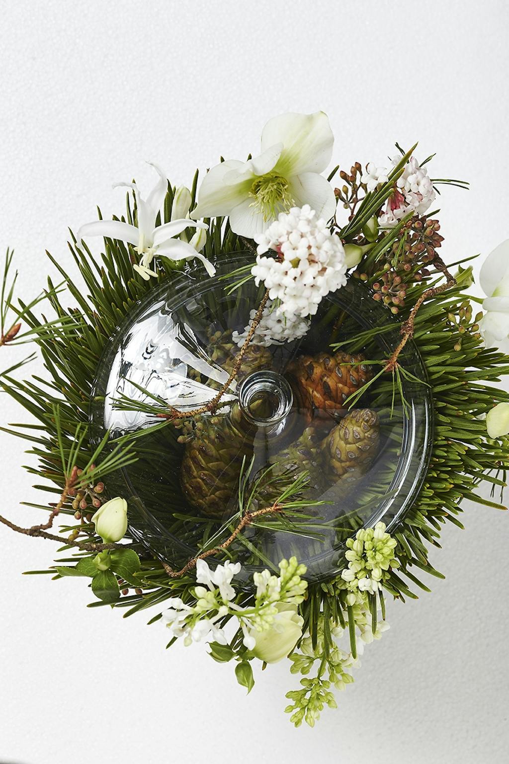 dekoration blomster bonbonniere von einem