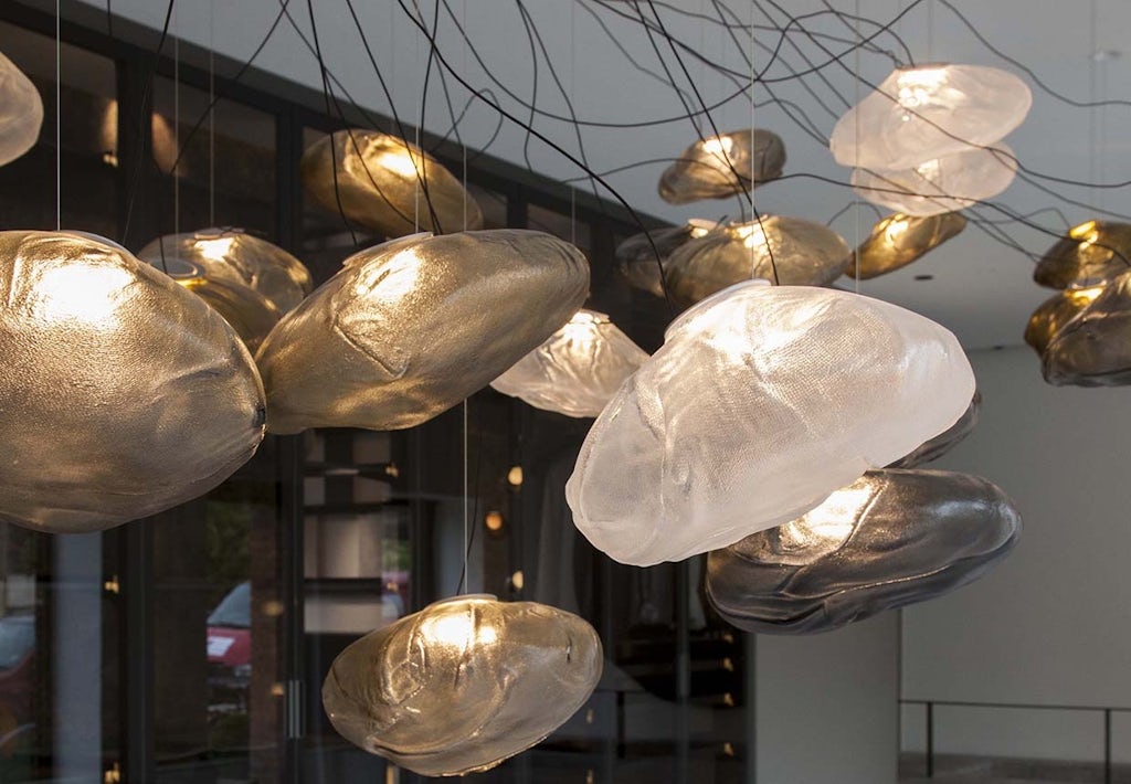 showroom legio rimadissio Viabizzuno henge indretning