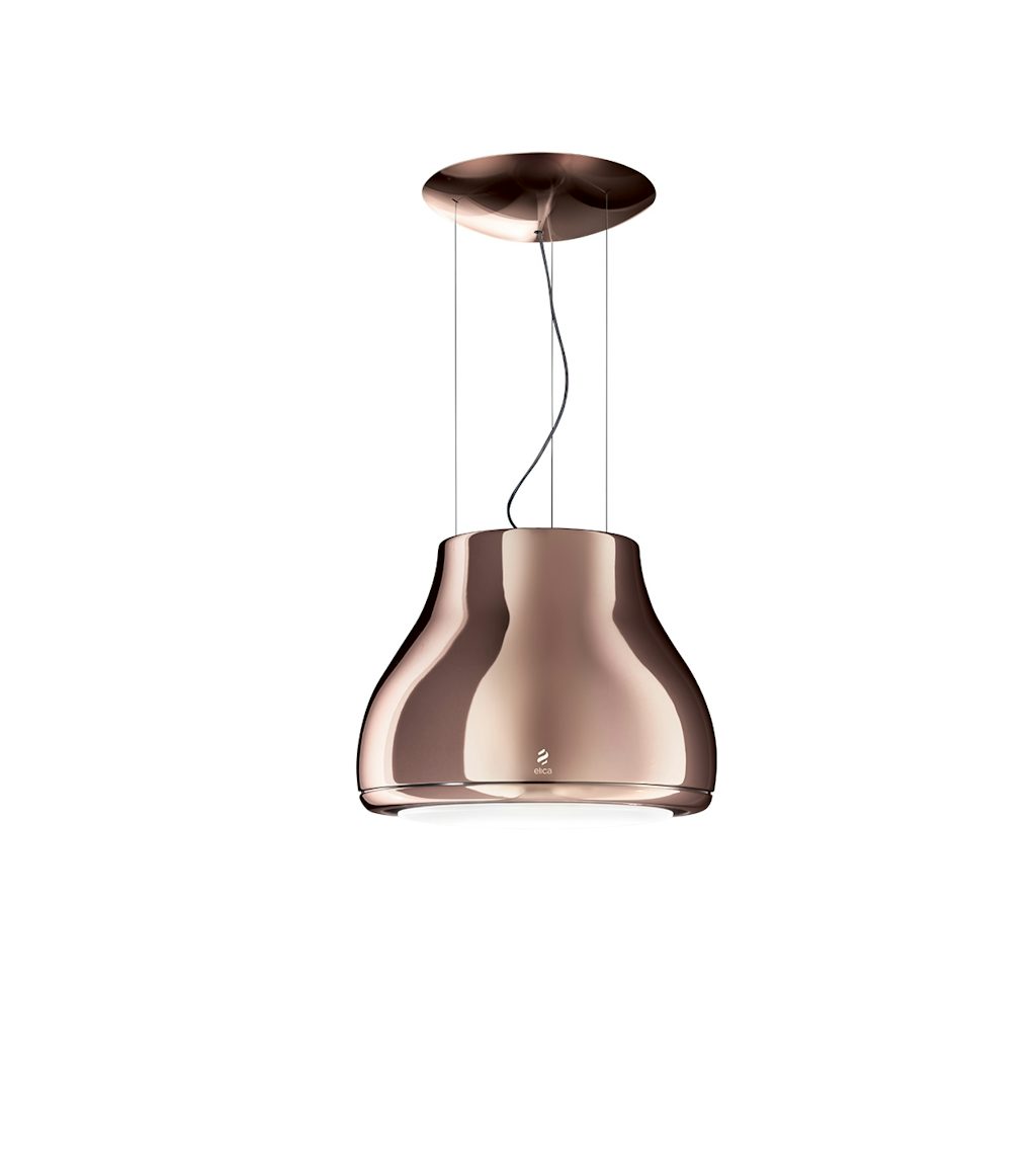 Eico udsugning der ligner en lampe i kobber