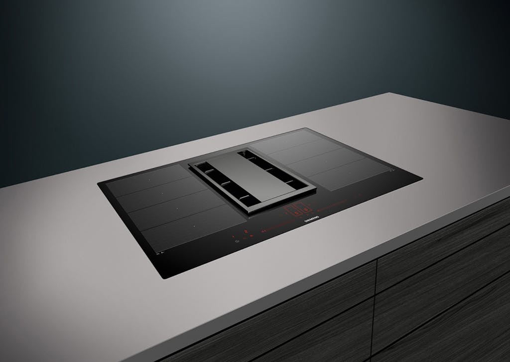 Siemens køkken i sort og grå