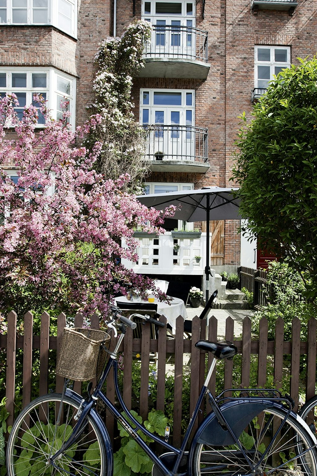 Frederiksberg byhave byhus sommer