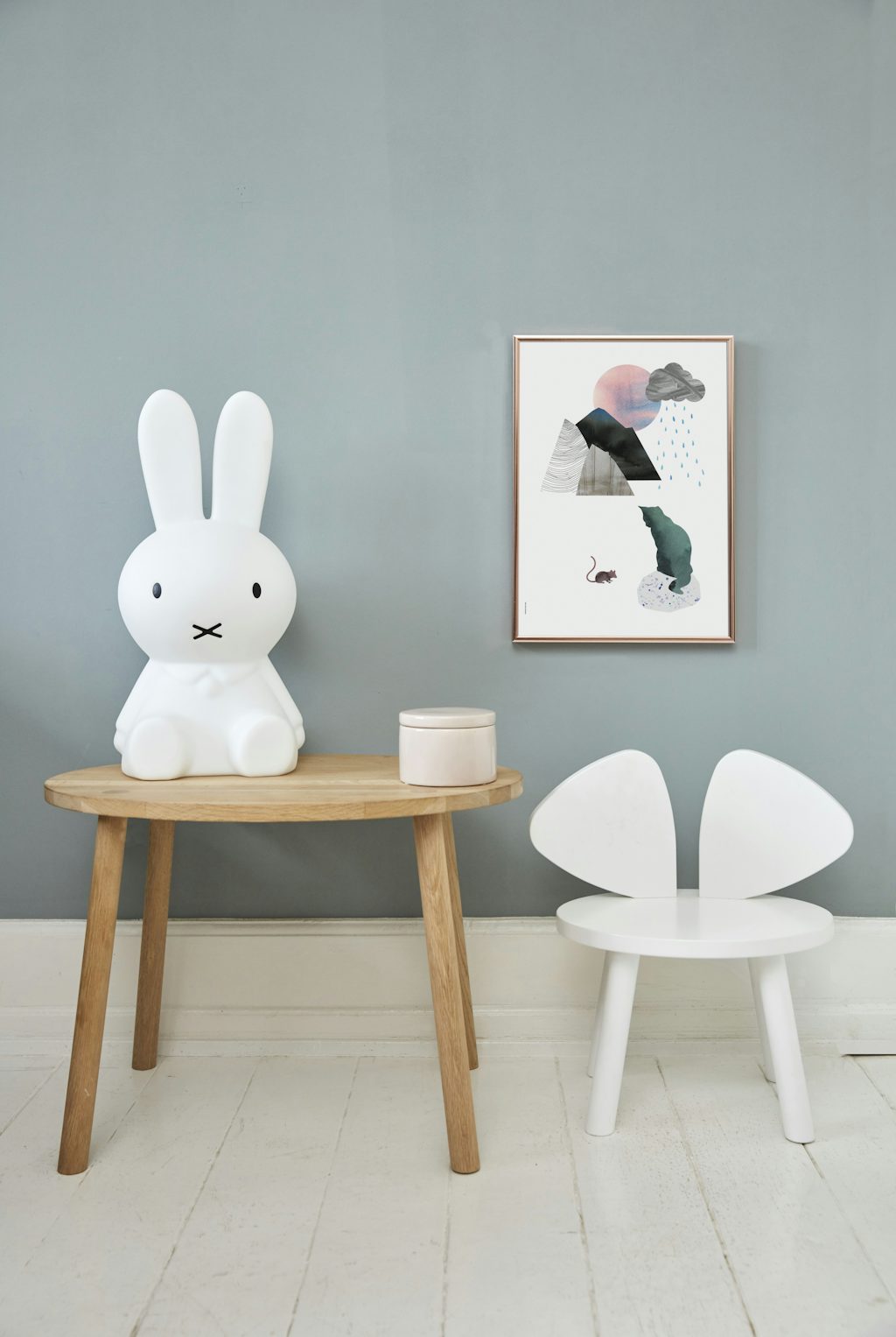 I LOVE MY TYPE børneplakater på børneværelse