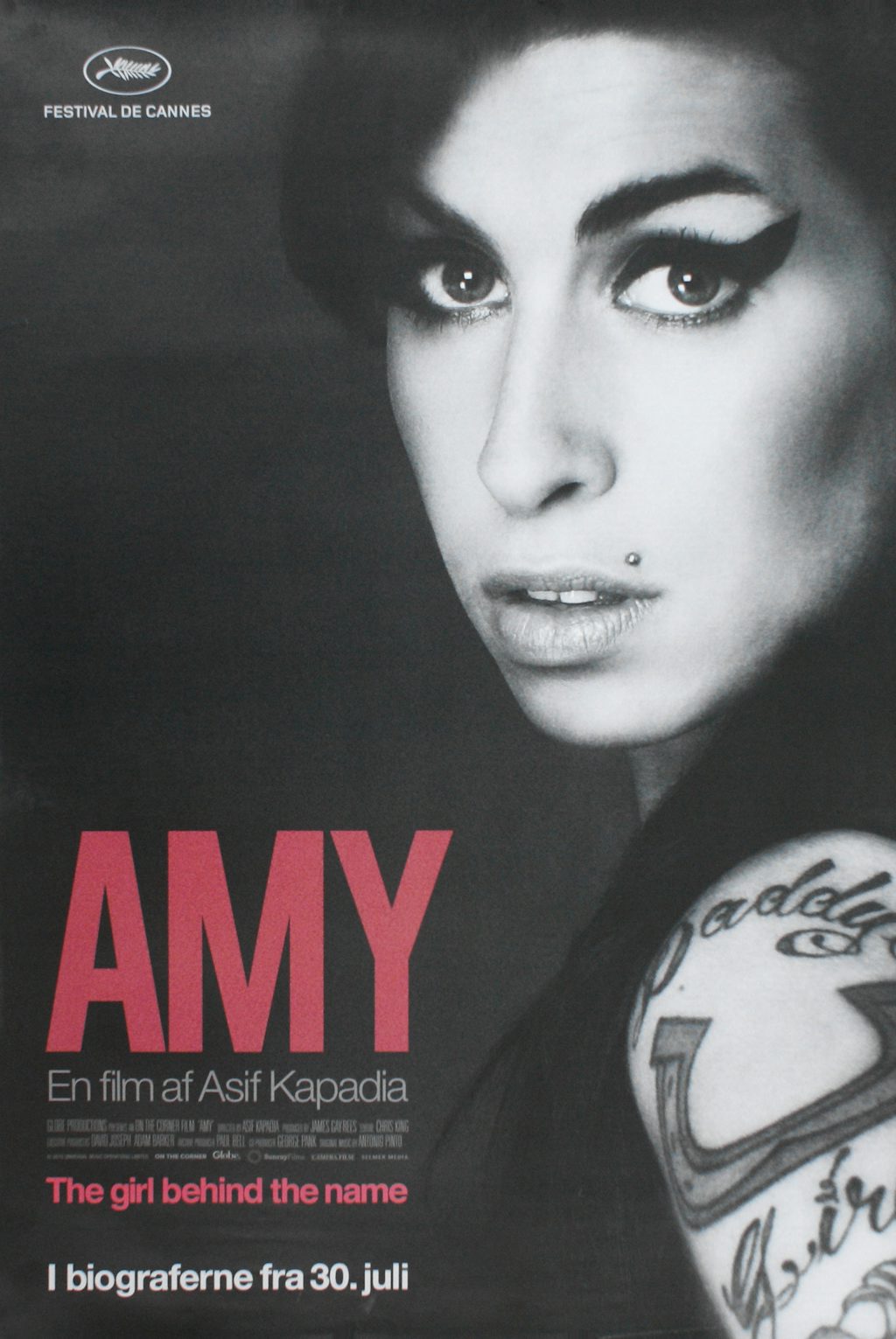 movieposter plakat af amy winehouse dokumentar