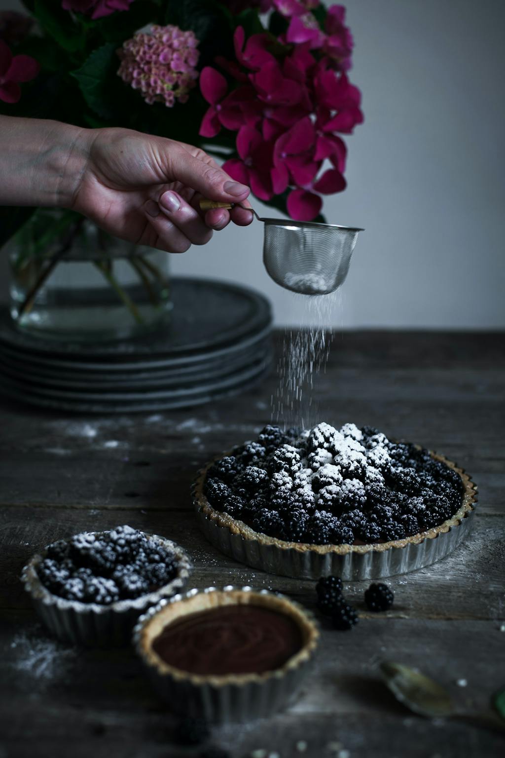 blueberry tales brombærtærte flormelis