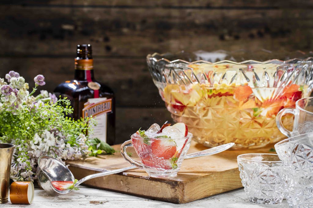 Opskrift på Cointreau punch Opskrift på Cointreau punch