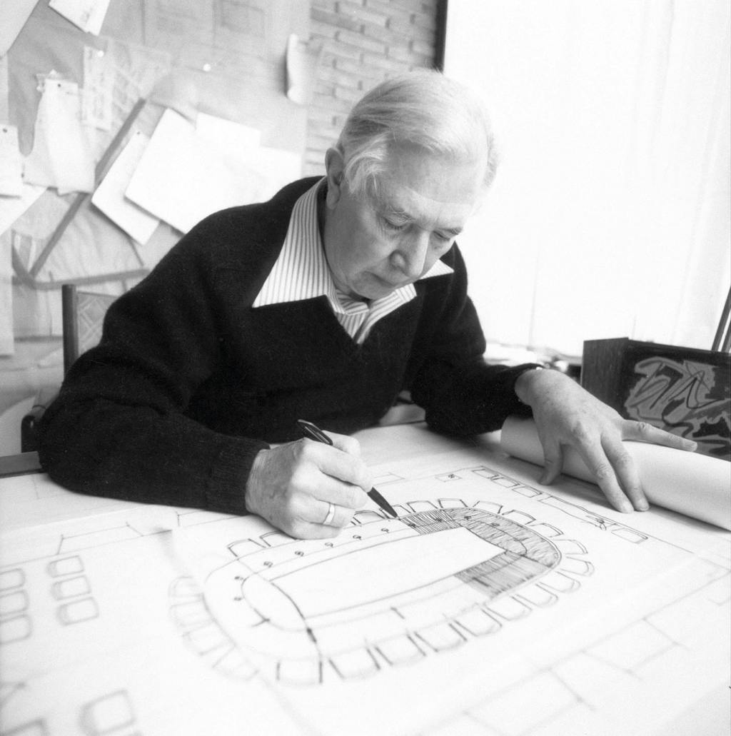 Møbelsdesigner Hans J. Wegner.