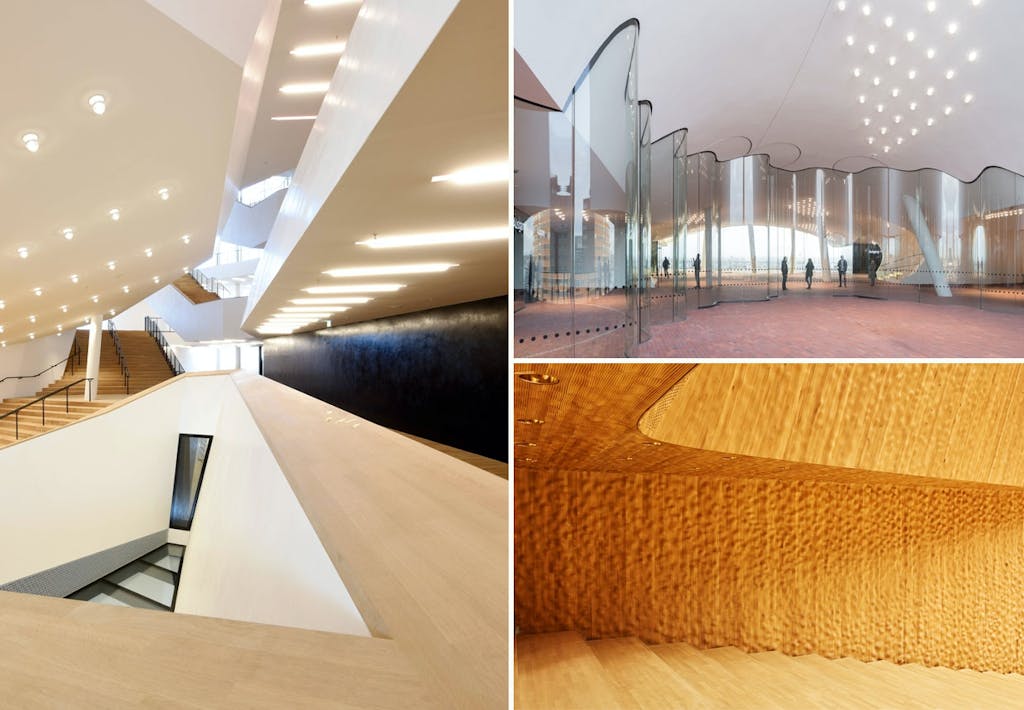 Elbphilharmonien indefra