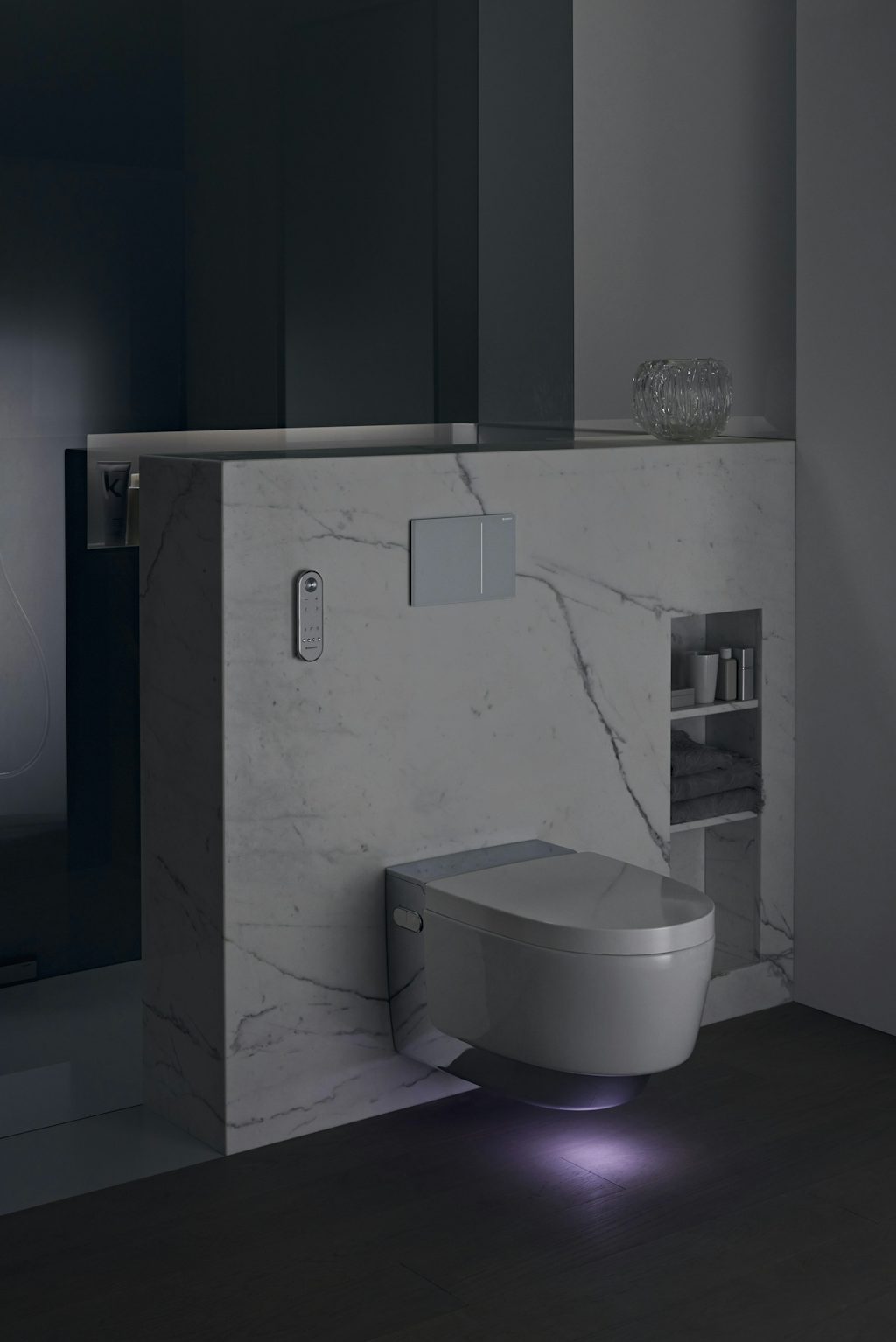 Geberit AquaClean Mera douchetoilet med lys