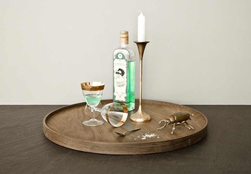 Serveringsbakke fra Brdr. Krüger i Smoked Oak