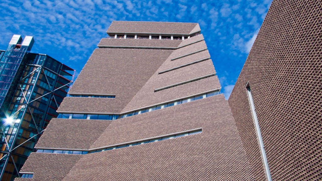 The Switch House tilbygningen til Tate Modern i London