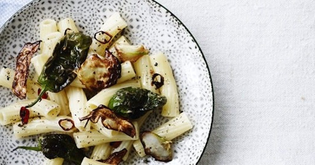 Italiensk pasta med artiskok