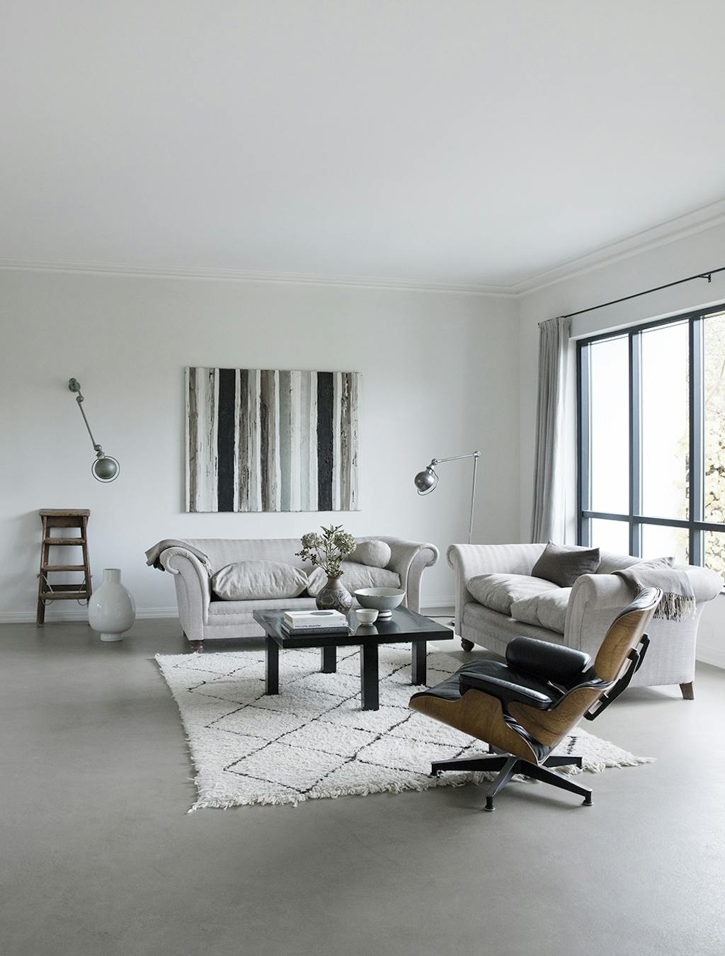 funkis hus frederiksberg indretning stue sofa