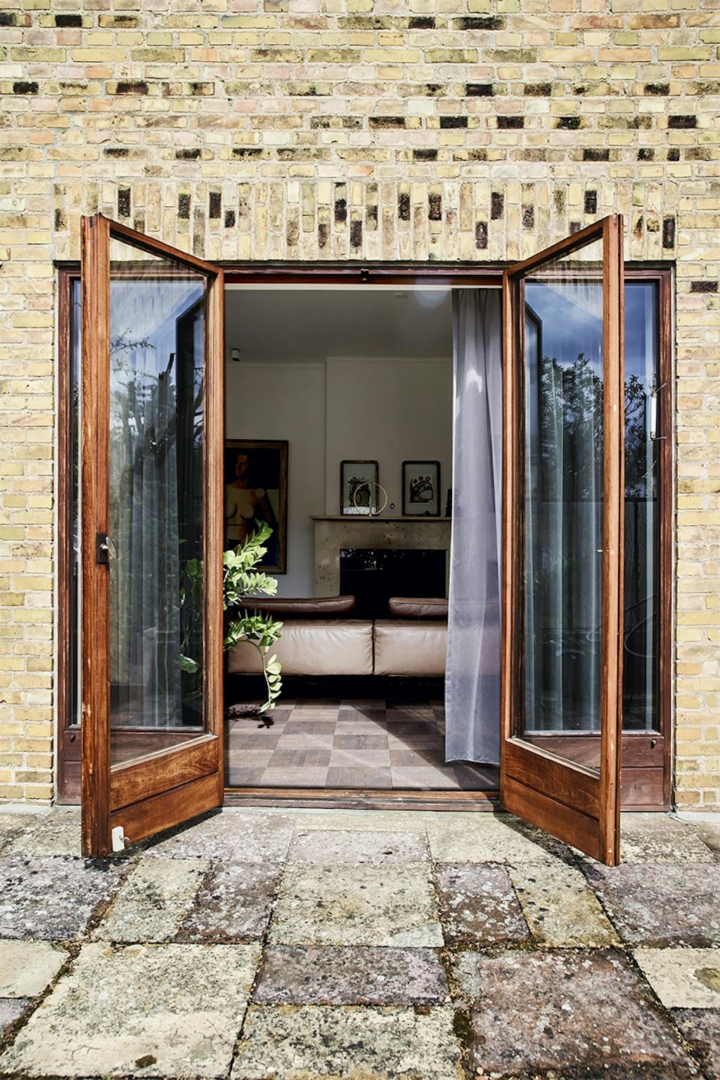 bolig indretning klampenborg villa bungalow terrasse døre