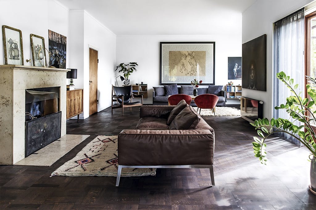 bolig indretning klampenborg villa bungalow stue