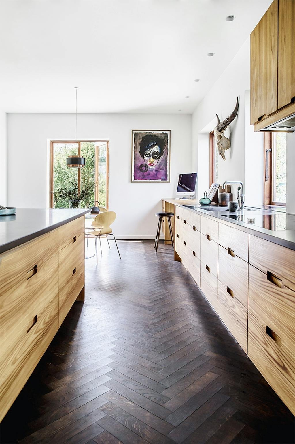 bolig indretning klampenborg villa bungalow køkken