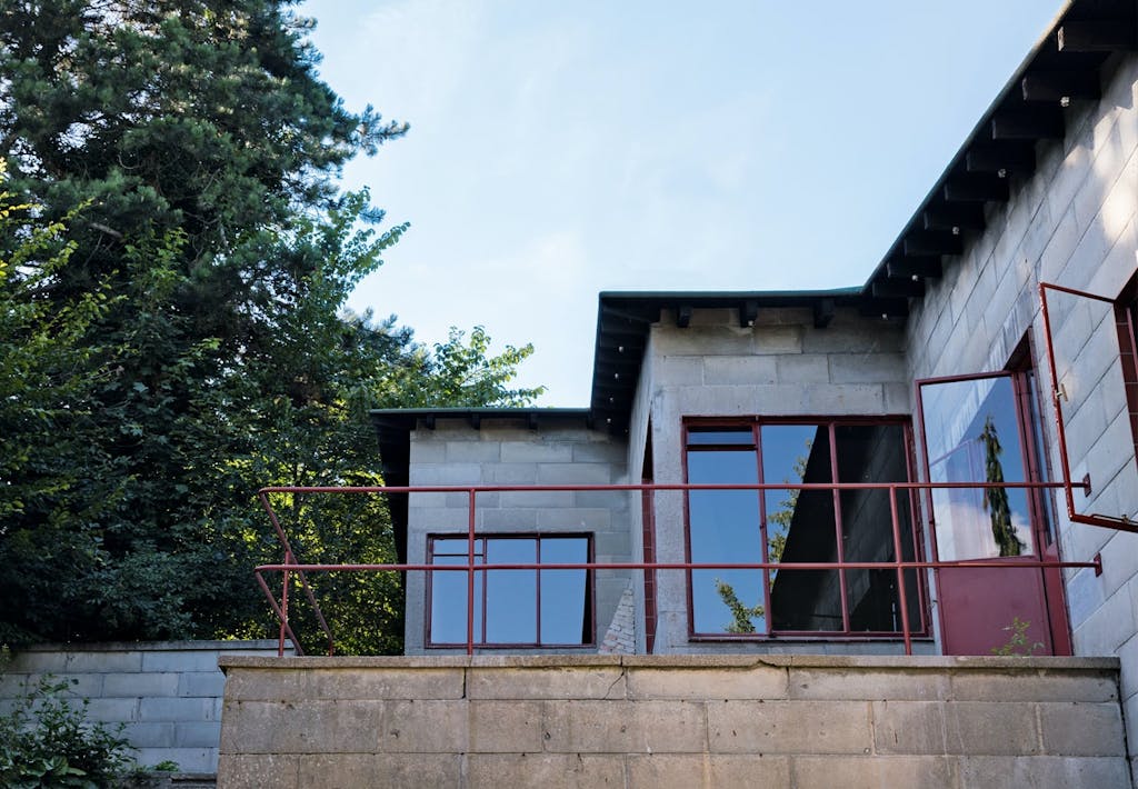 Facaden af Poul Henningsens hus