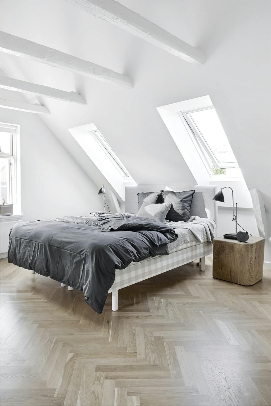 villa hellerup indretning soveværelse