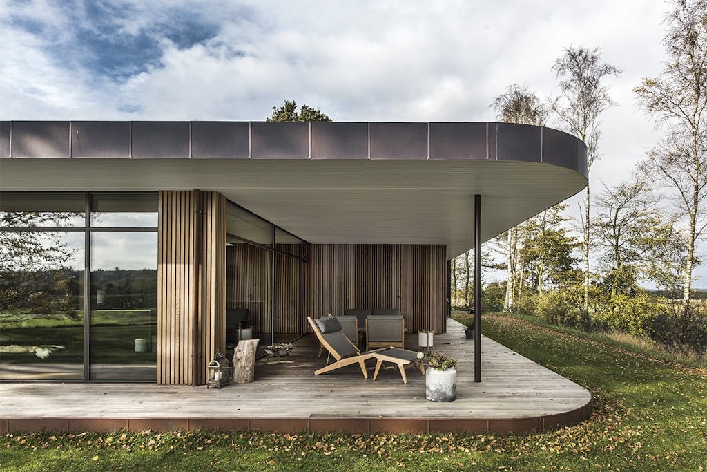 bolig boliger indretning arkitekttegnet huse facade træ