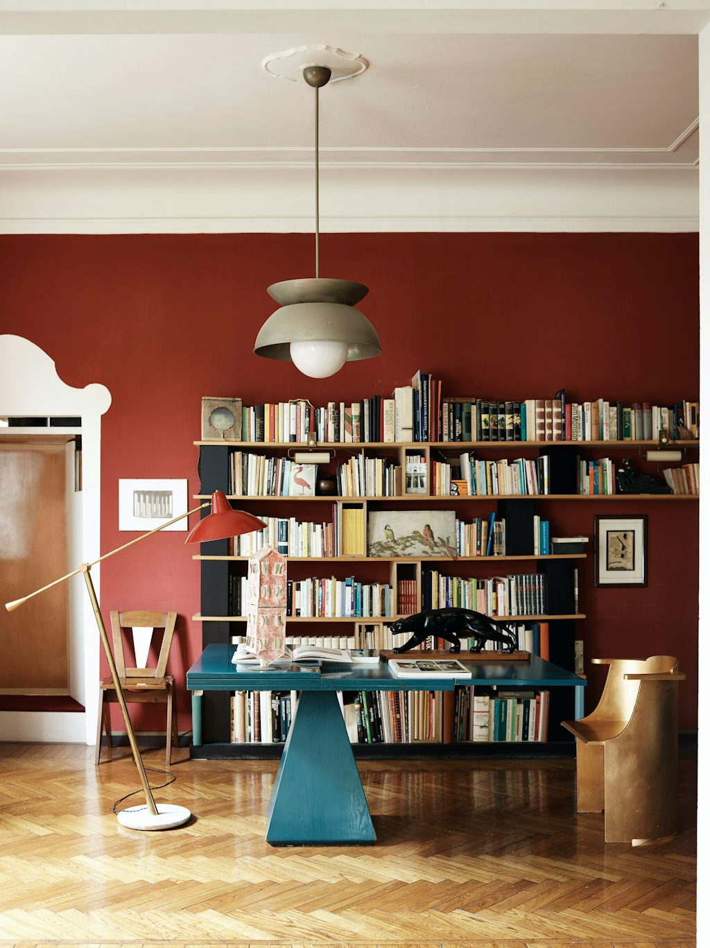 stefano vitali home bolig galleri hus bogreol lampe