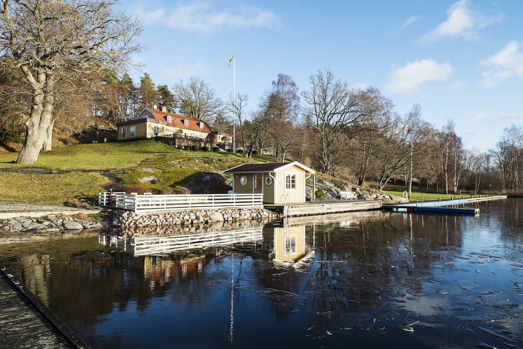 bolig indretning sverige greta garbo til salg østersøen