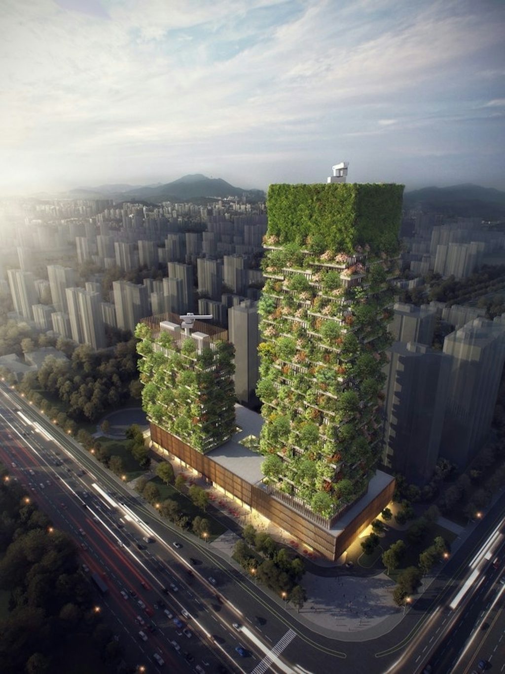 Nanjing Green Towers, Nanjing (Kina) Nanjing Green Towers, Nanjing (Kina)