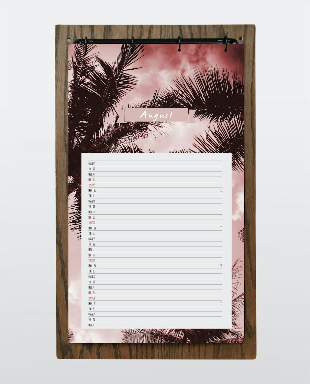 kalender vægkalender 2018 houselab