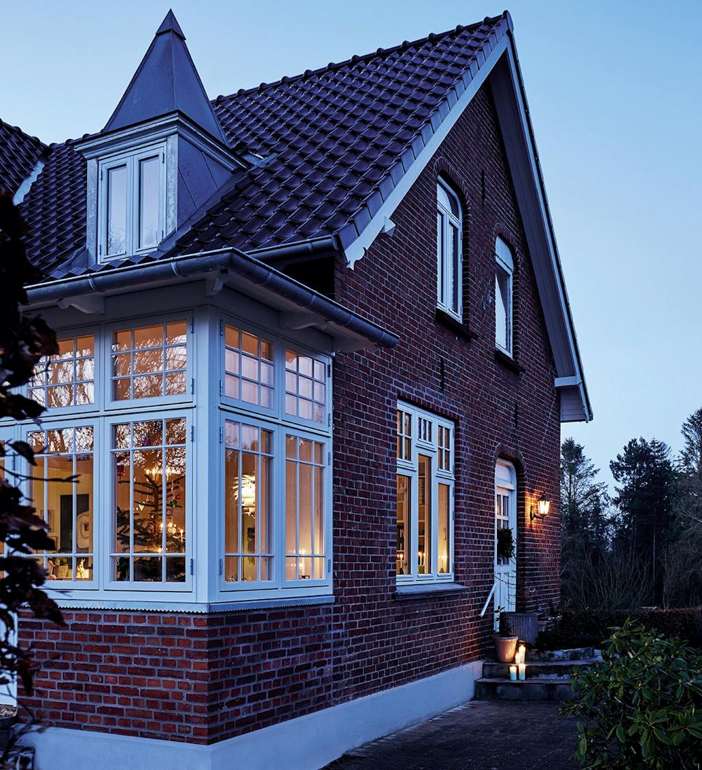 jul renovering ombygning hus villa facade