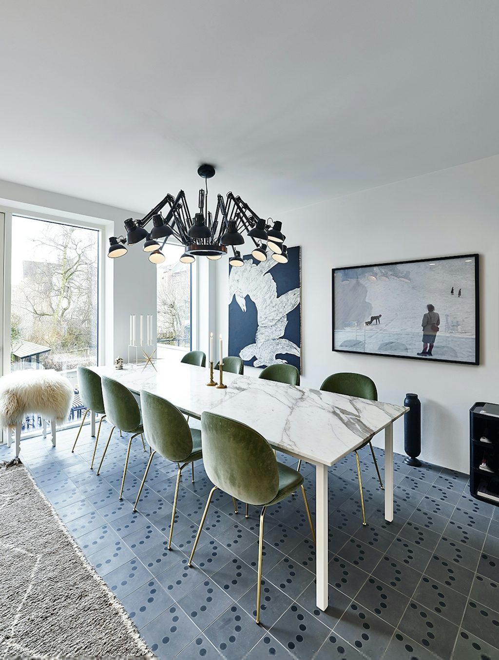 byhus århus moderne renovering spisestue