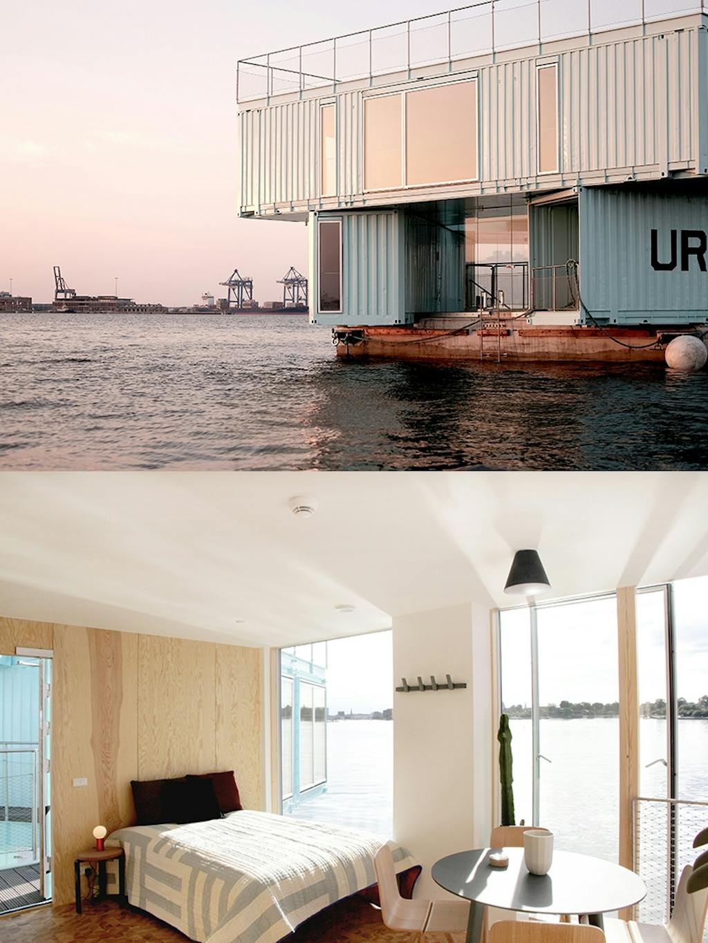 Flydende studieboliger i København