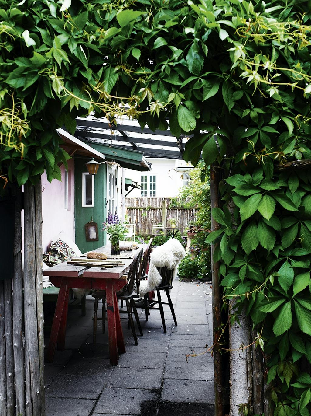 tisvilde sommerhus hygge terrasse