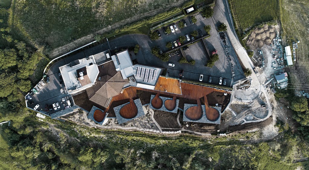 luksushotel spanien oppefra hotel