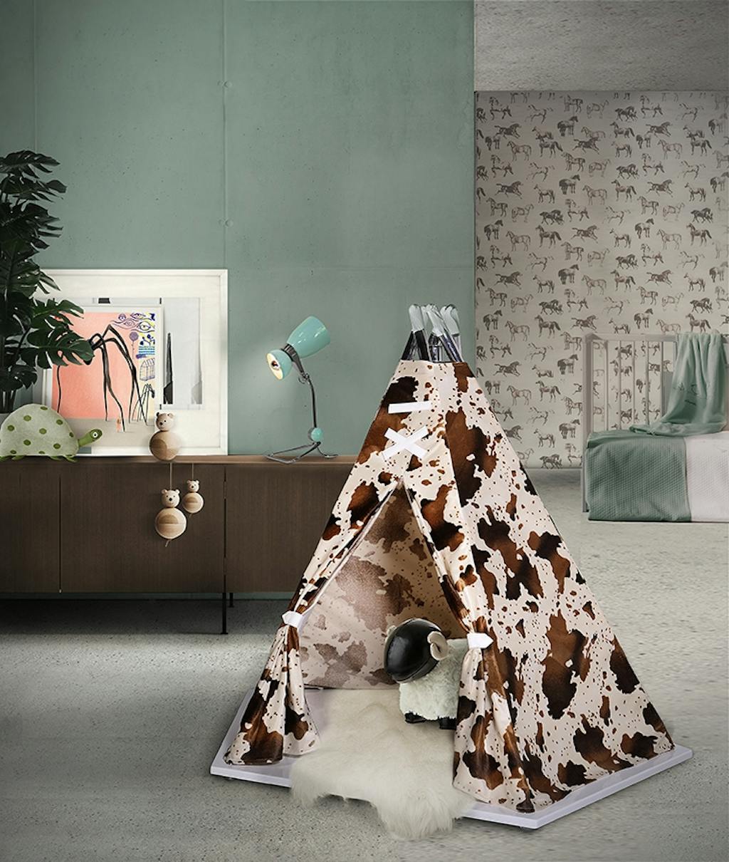 inspiration til børneværelset Circu tipi