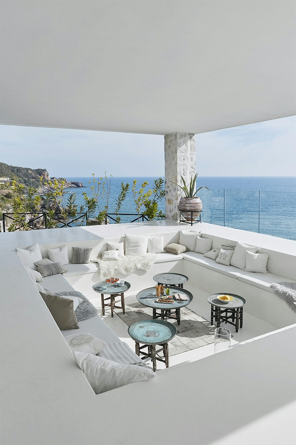 Terrasse i Feriehus i Tyrkiet