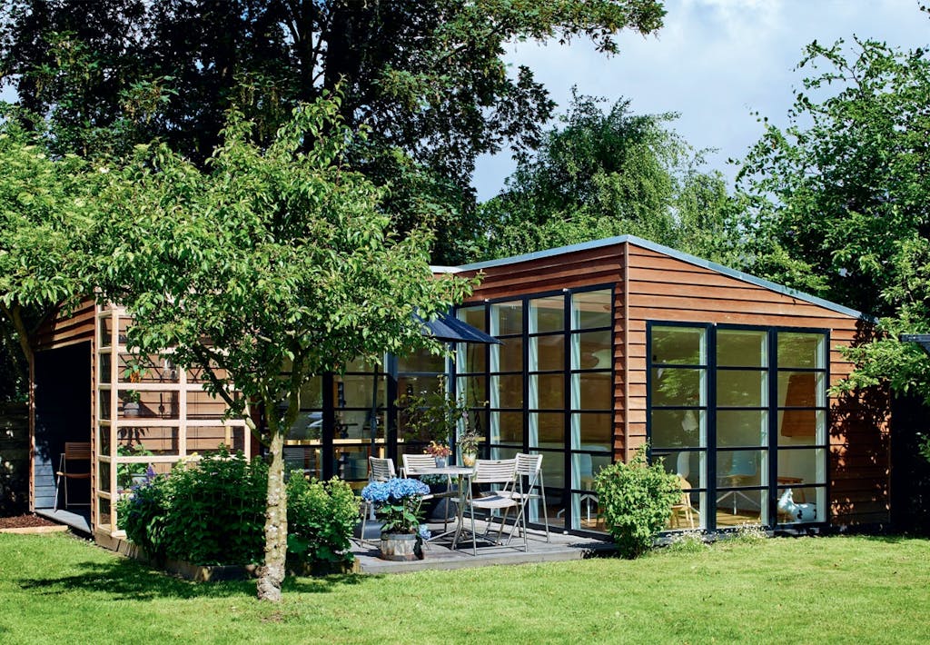 Jesper Møller Hansens uderum, have, terrasser ved Øresund