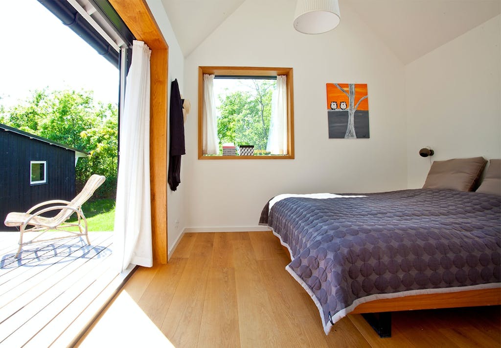 Naturen kommer ind i soveværelset