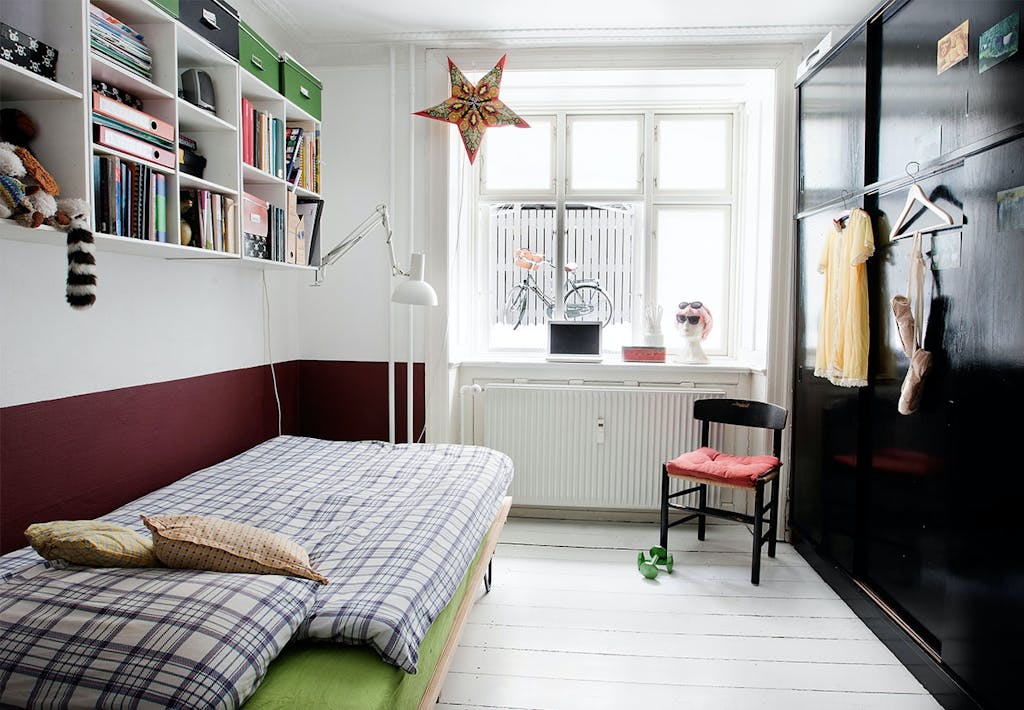 Teenageværelse med plads til privatliv