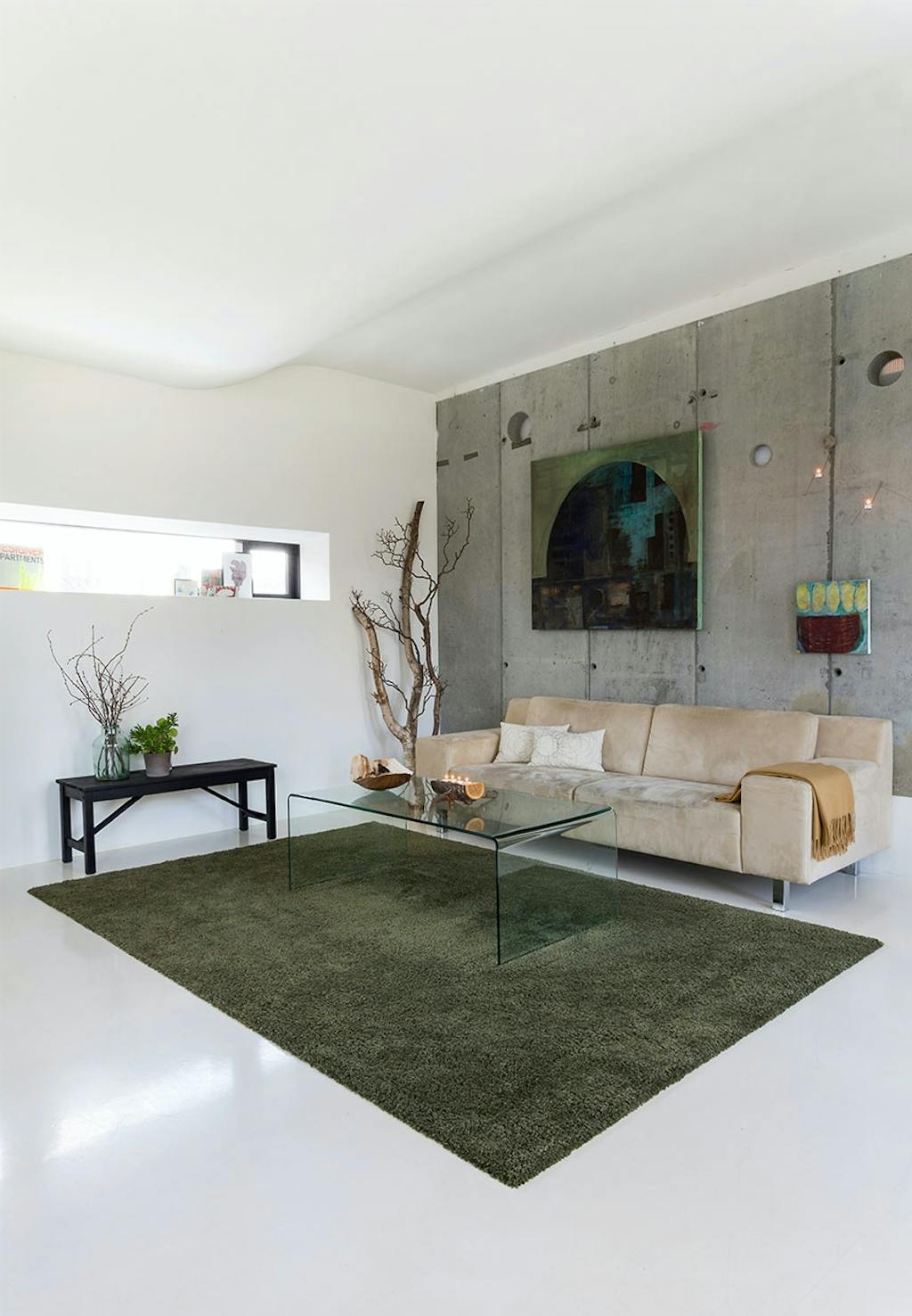 Råt look med et strejf af naturen