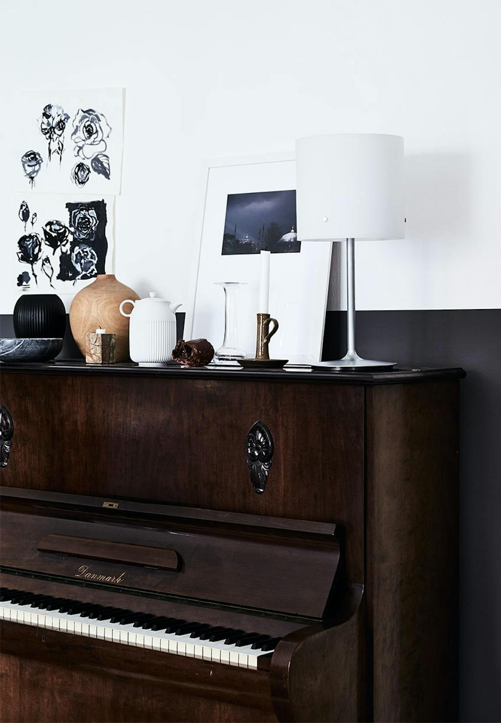 Et smukt gammelt klaver