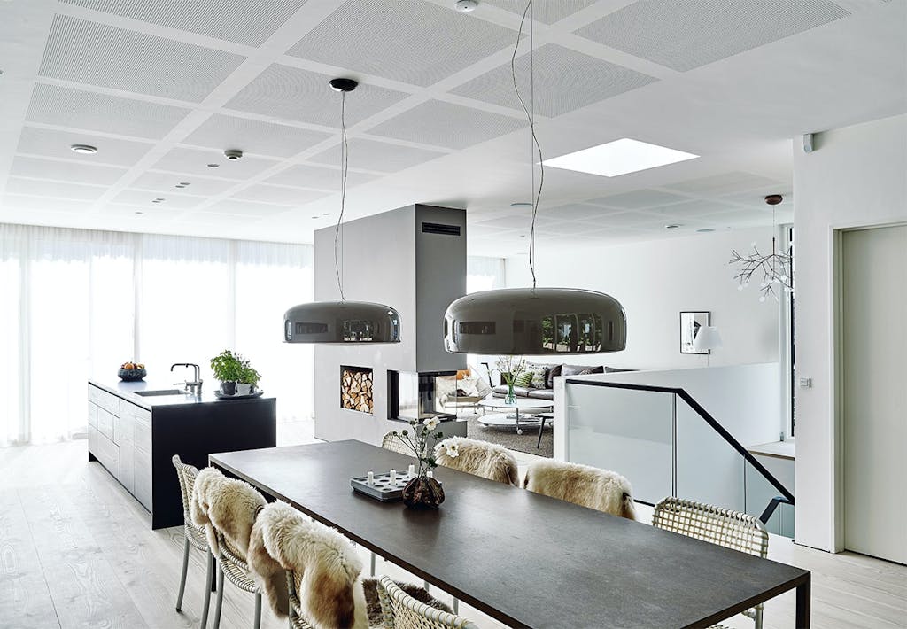 Kogeø og stort spiseområde