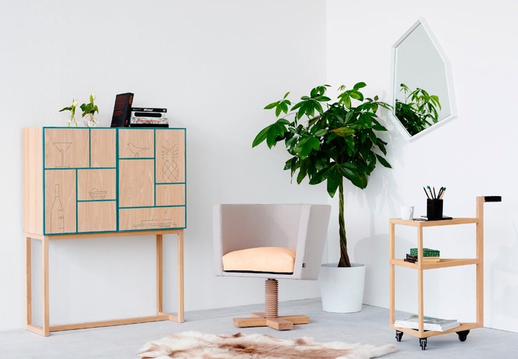 Opbevaringsmøbler med lækre detaljer